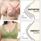 ✨🔥 Plus Size Zero Touch Lace Full Cup Front Opening Bra