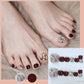 14 arkuszy Square Press on Toenails🌈