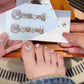 14 arkuszy Square Press on Toenails🌈
